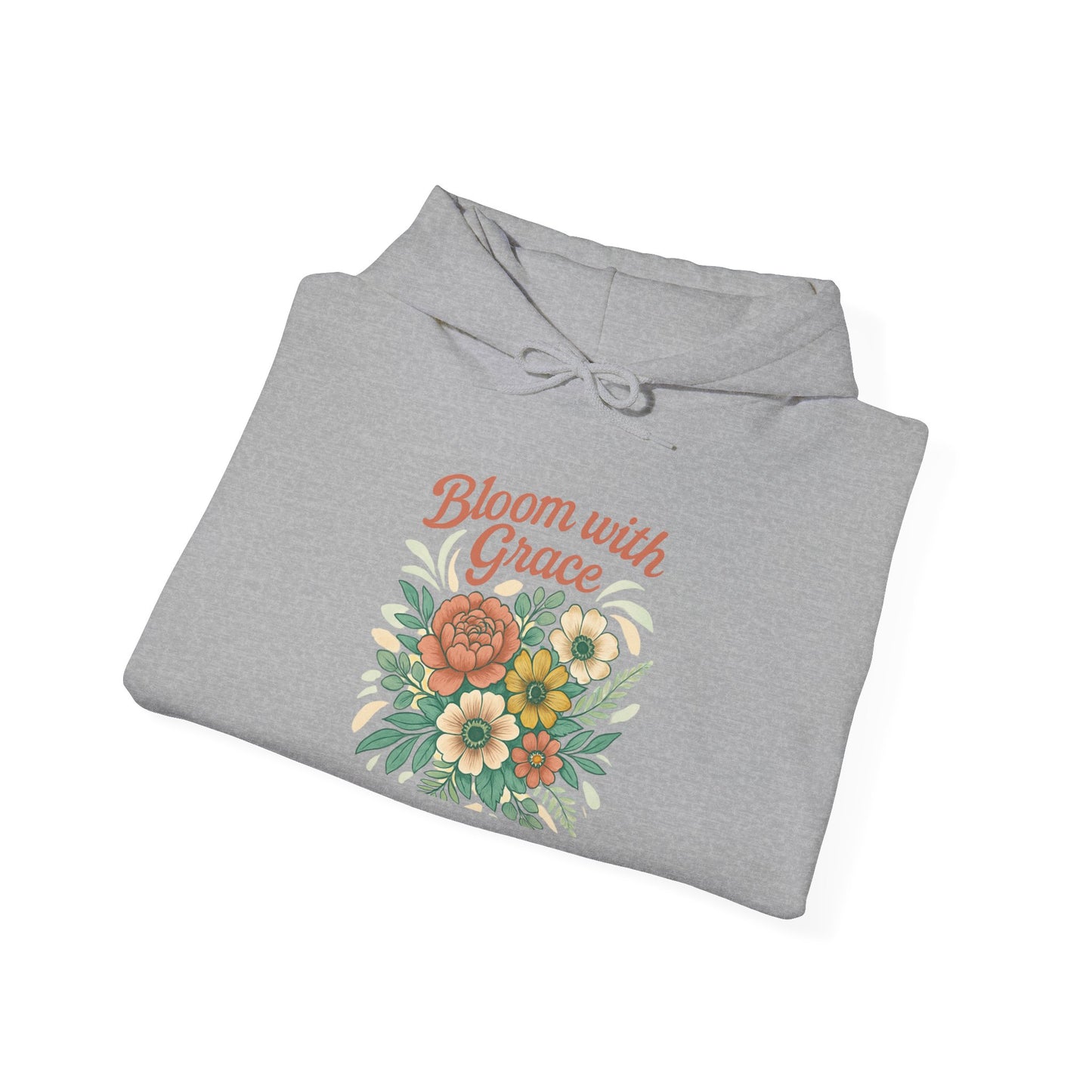 Modern Floral Unisex Hoodie Sweatshirt, Cozy Sweater, Great Gift for Women, Women's Winter Fashion, Flower Pattern Top, Gift for Her, Floral