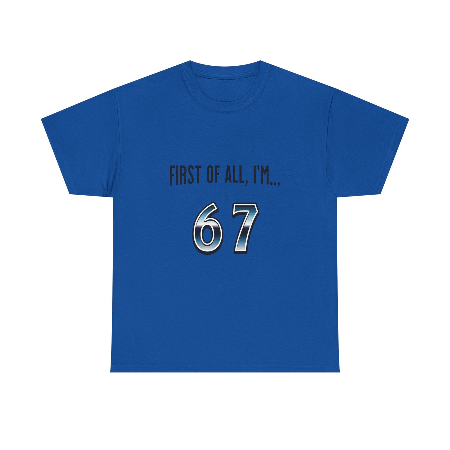 67 T-Shirt | Retro Number Graphic Tee