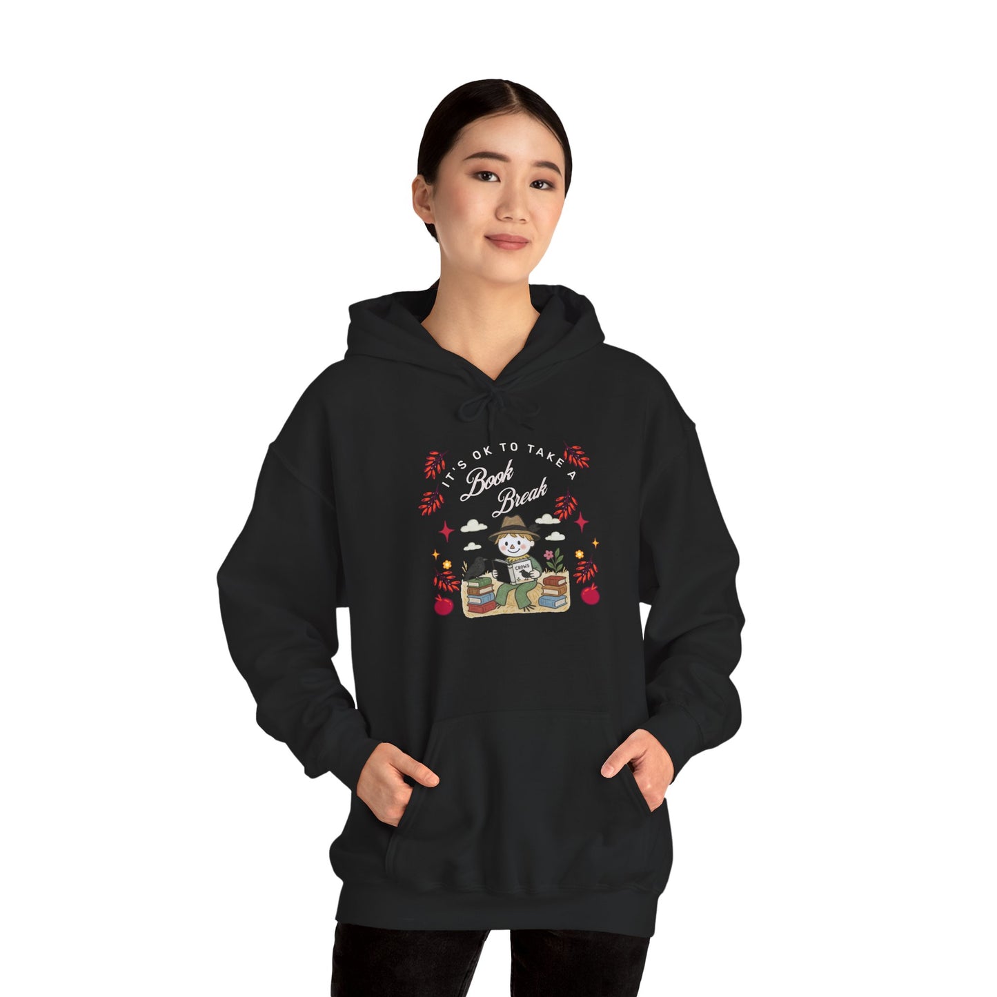 Book Lover Hoodie -Fall Outfit, Fall Hoodie for Book lovers
