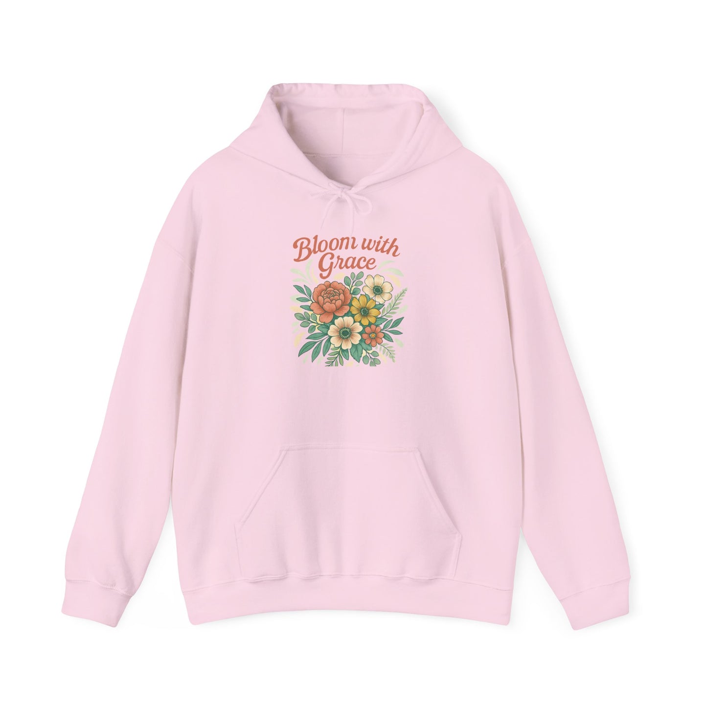 Modern Floral Unisex Hoodie Sweatshirt, Cozy Sweater, Great Gift for Women, Women's Winter Fashion, Flower Pattern Top, Gift for Her, Floral
