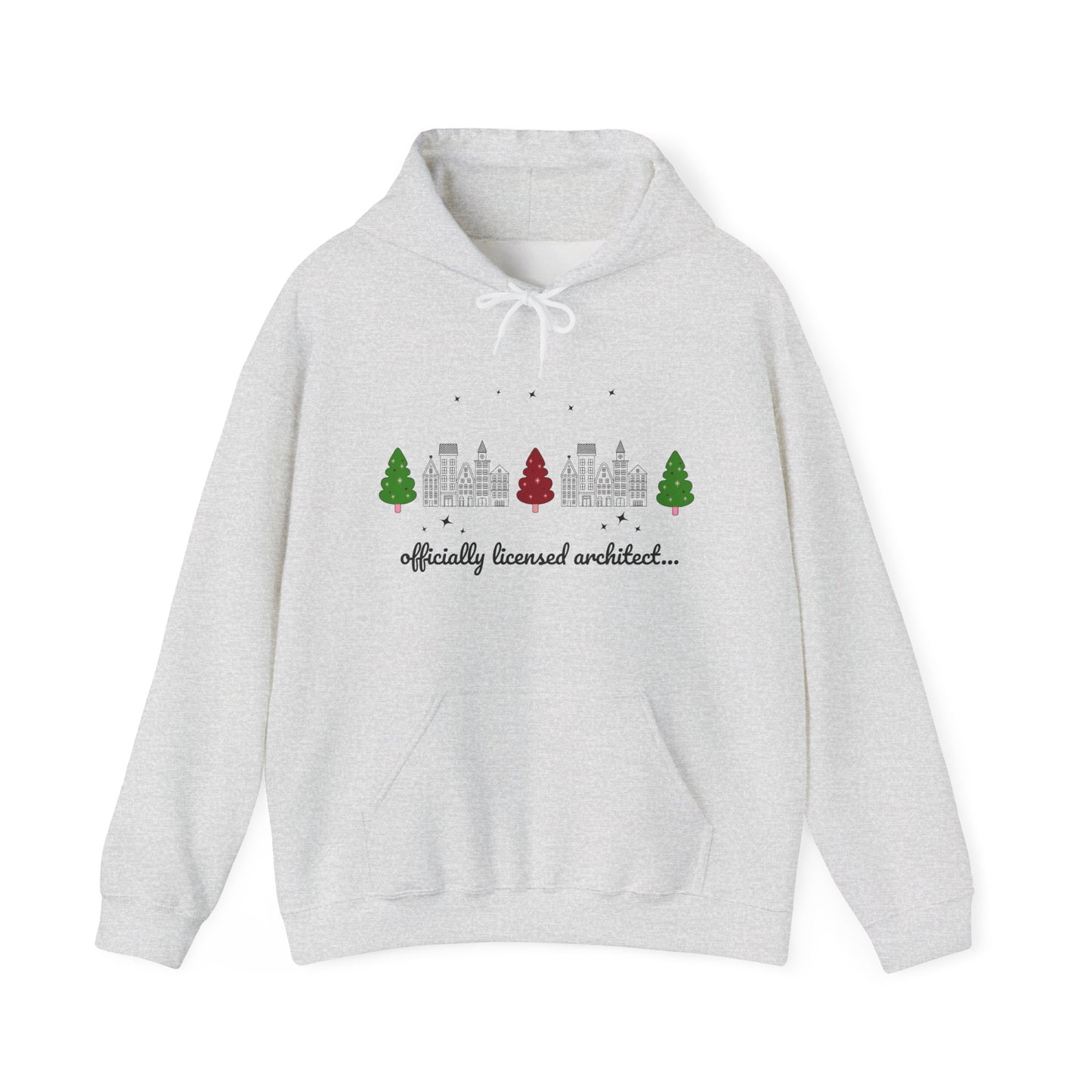 Architect Holiday Unisex Hoodie Sweatshirt - Christmas Gift