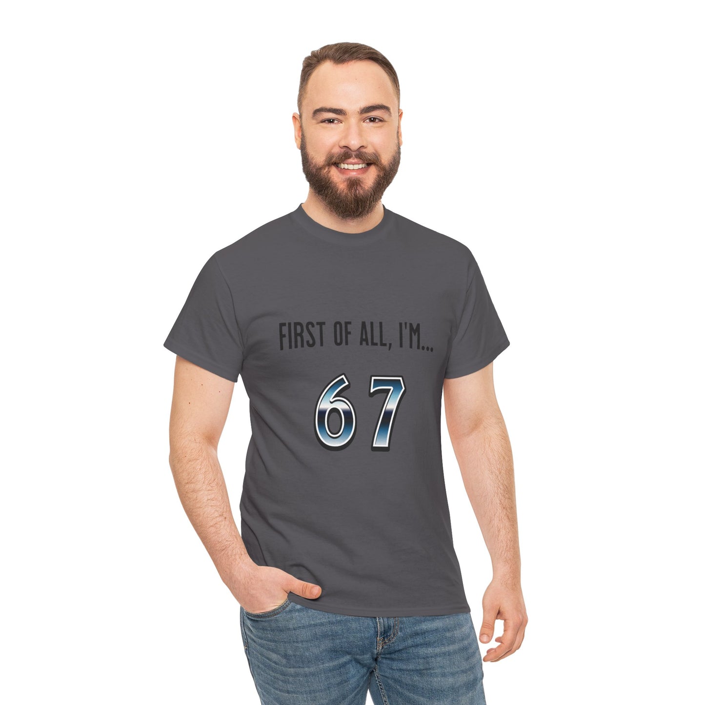 67 T-Shirt | Retro Number Graphic Tee