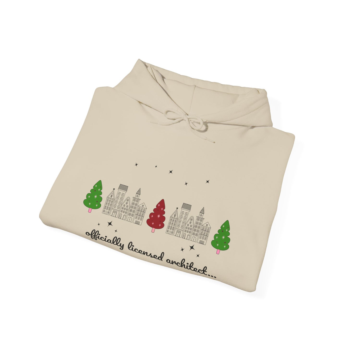 Architect Holiday Unisex Hoodie Sweatshirt - Christmas Gift