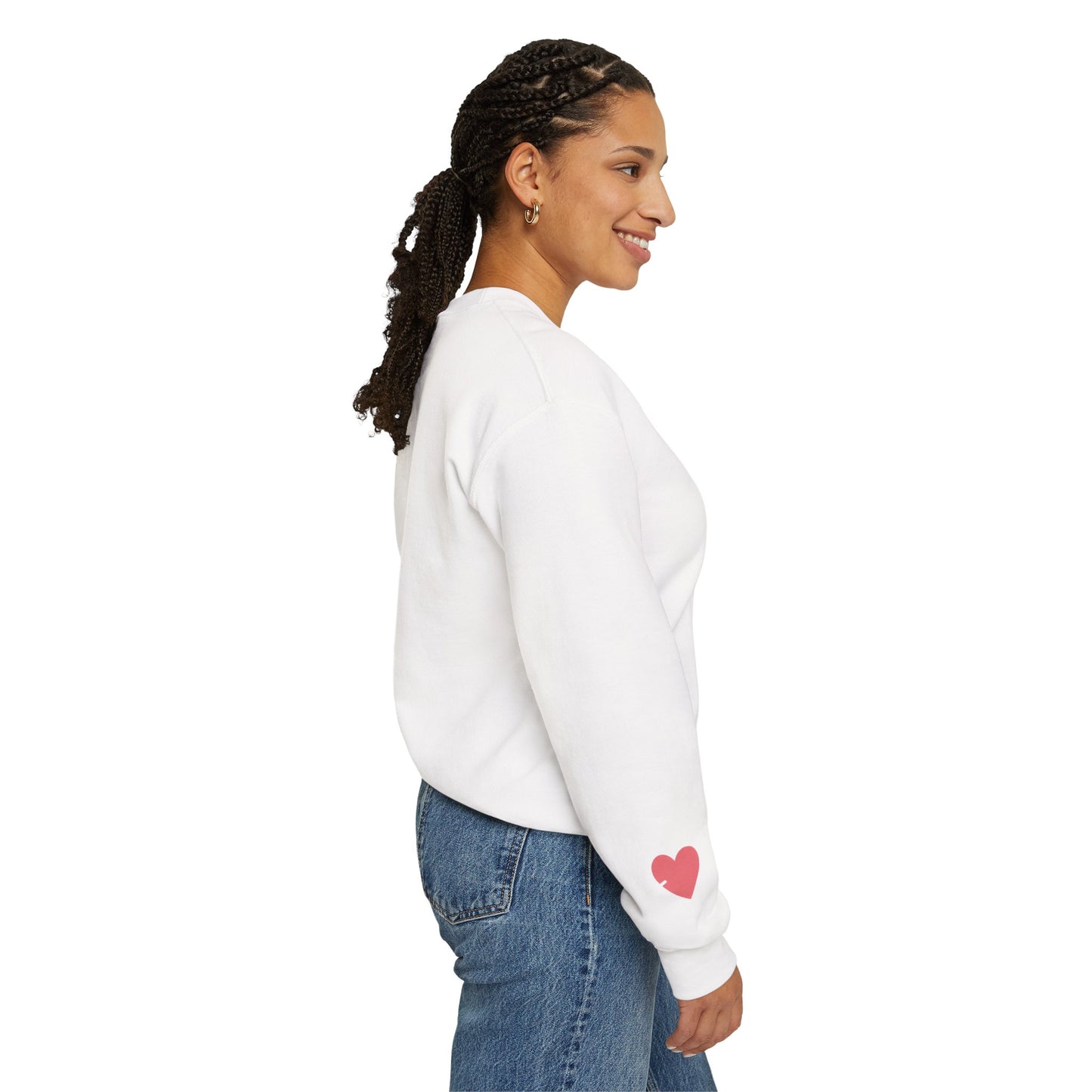 Valentine Couple Sweatshirt — Romantic Valentine's Day Gift