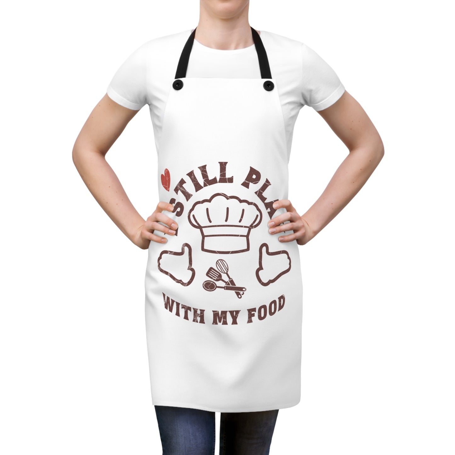 Playful Chef Apron, Cooking Gift, Funny Kitchen Wear, Baking Apron, Foodie Humor, Culinary Celebration