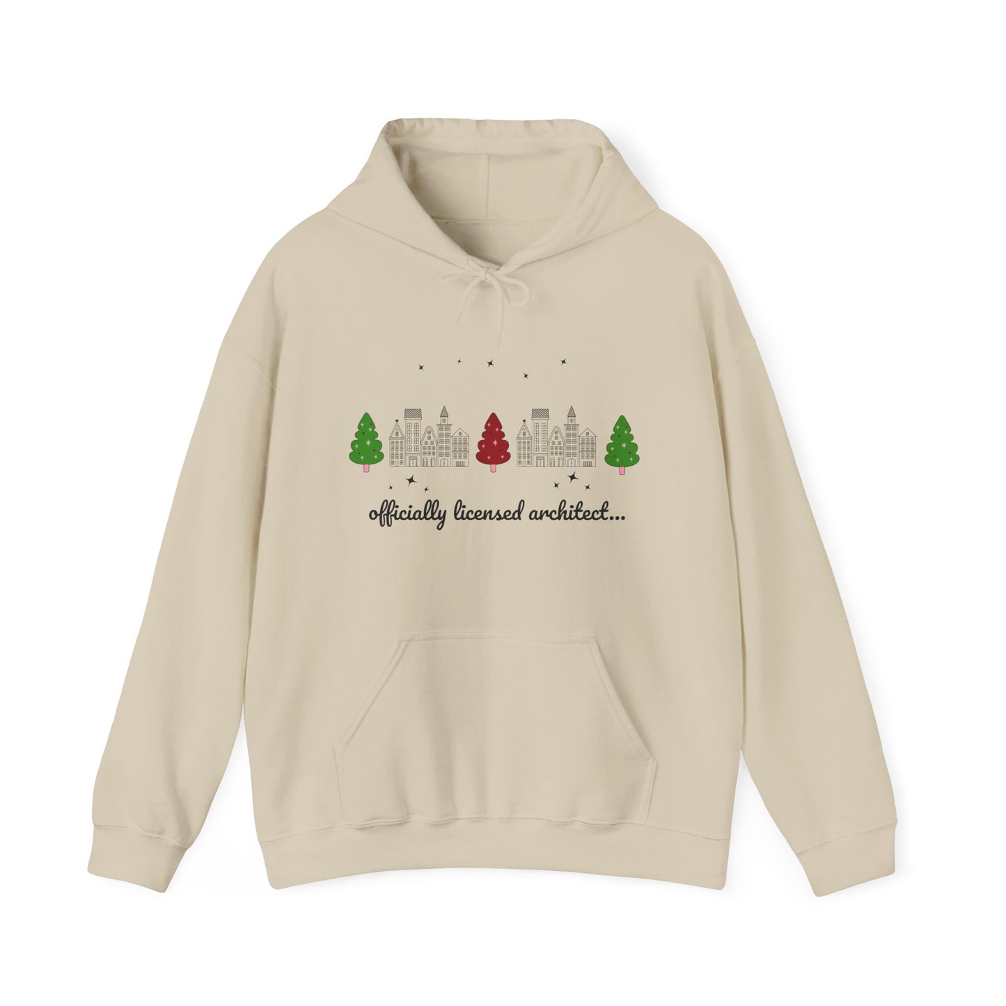 Architect Holiday Unisex Hoodie Sweatshirt - Christmas Gift