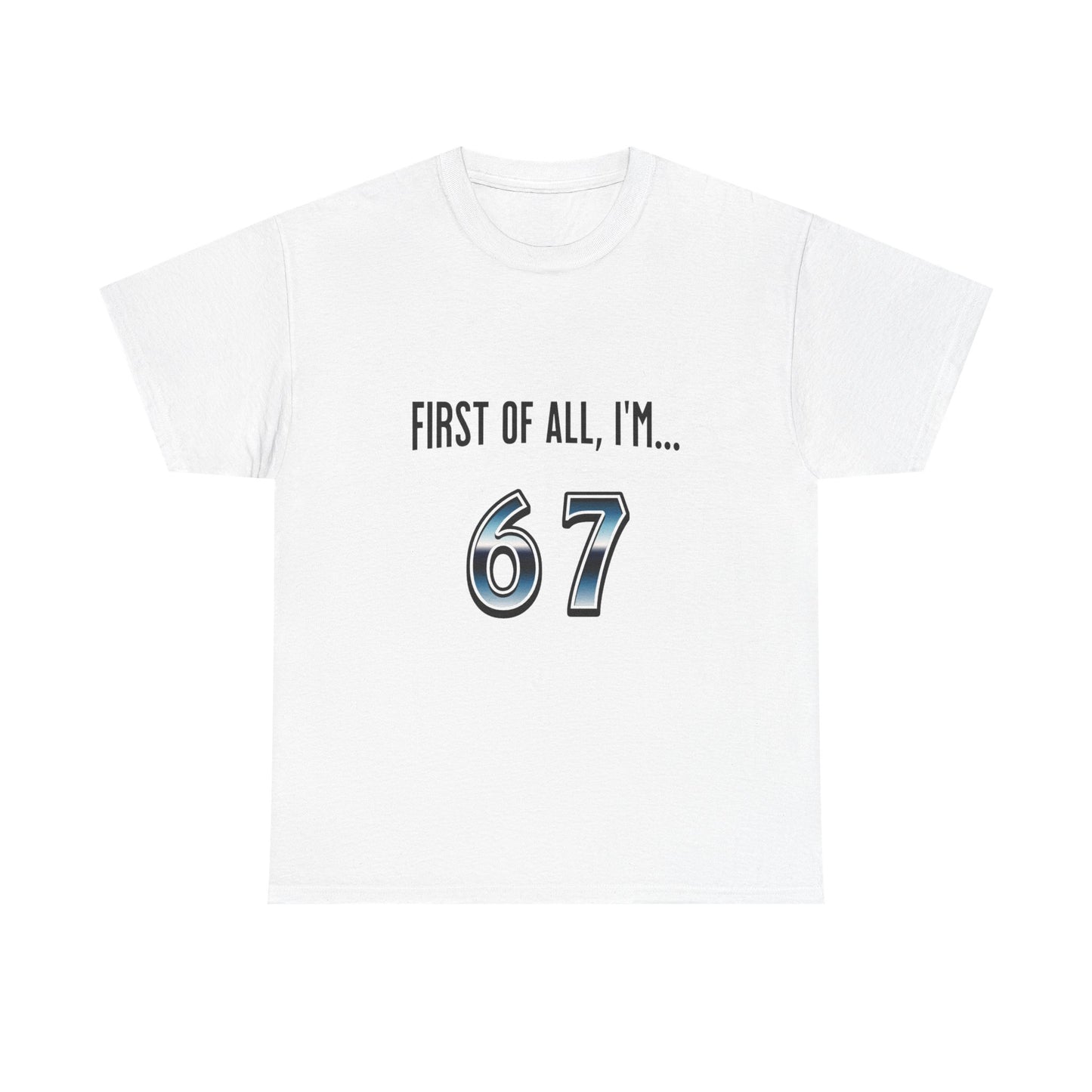 67 T-Shirt | Retro Number Graphic Tee