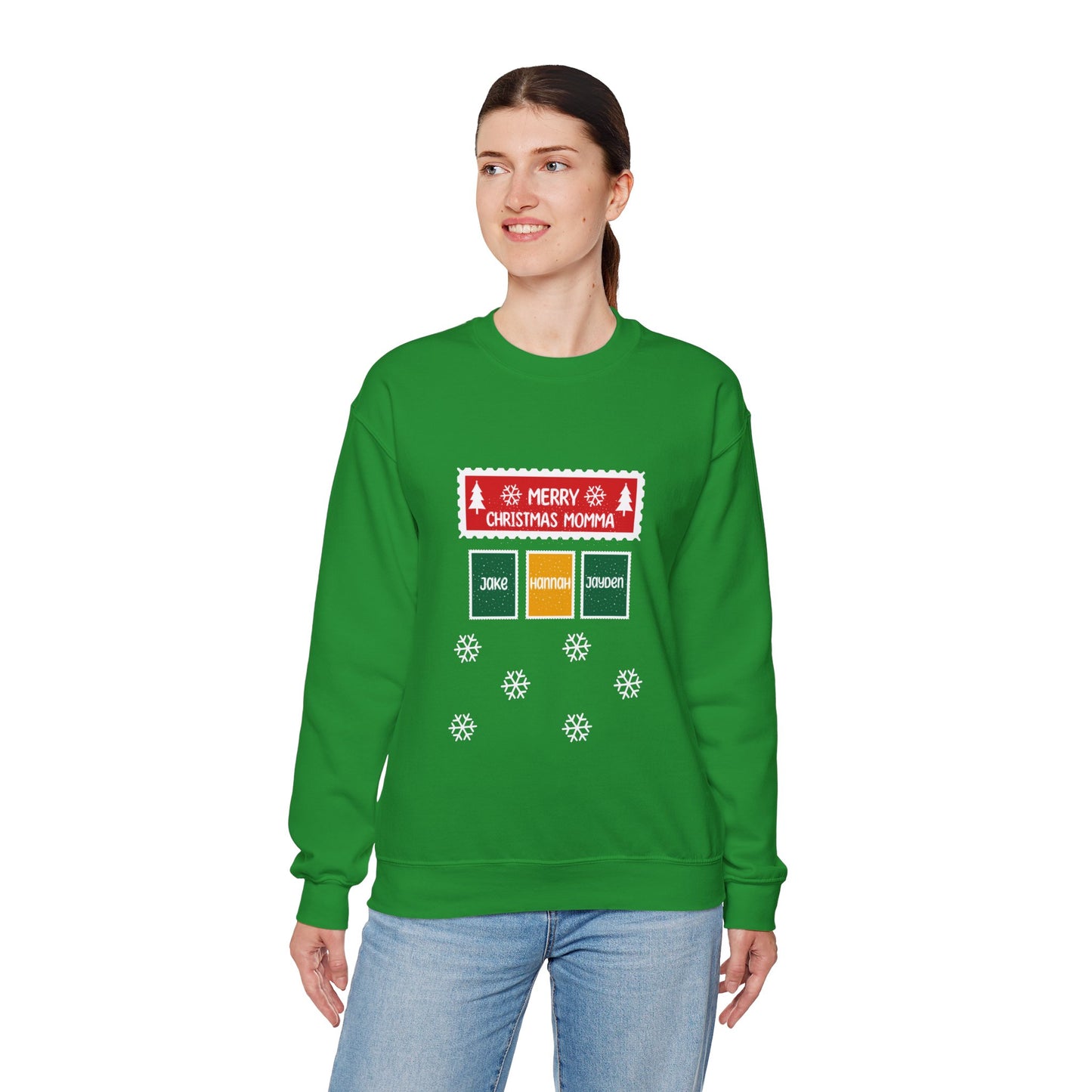 Mom's Christmas Sweater — Women's Holiday Crewneck