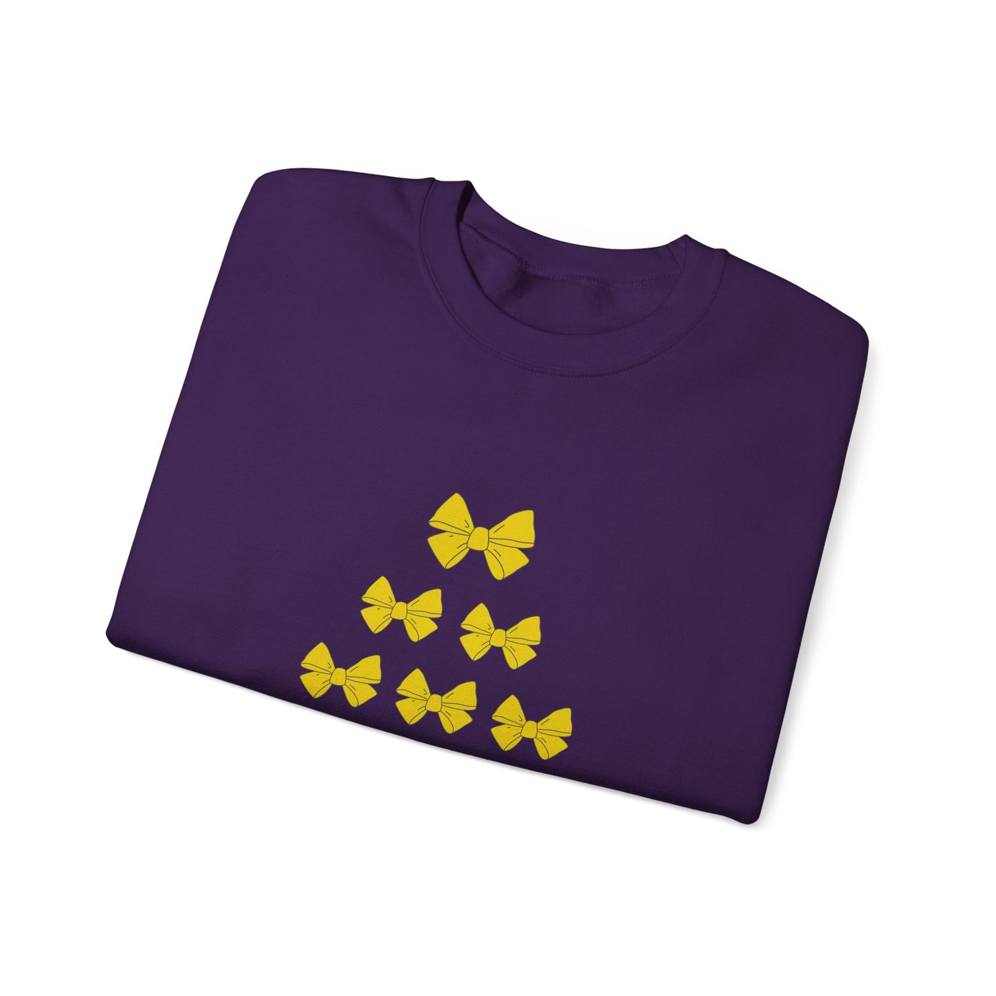 Christmas Tree Bow Sweatshirt — Festive Holiday Sweater Design