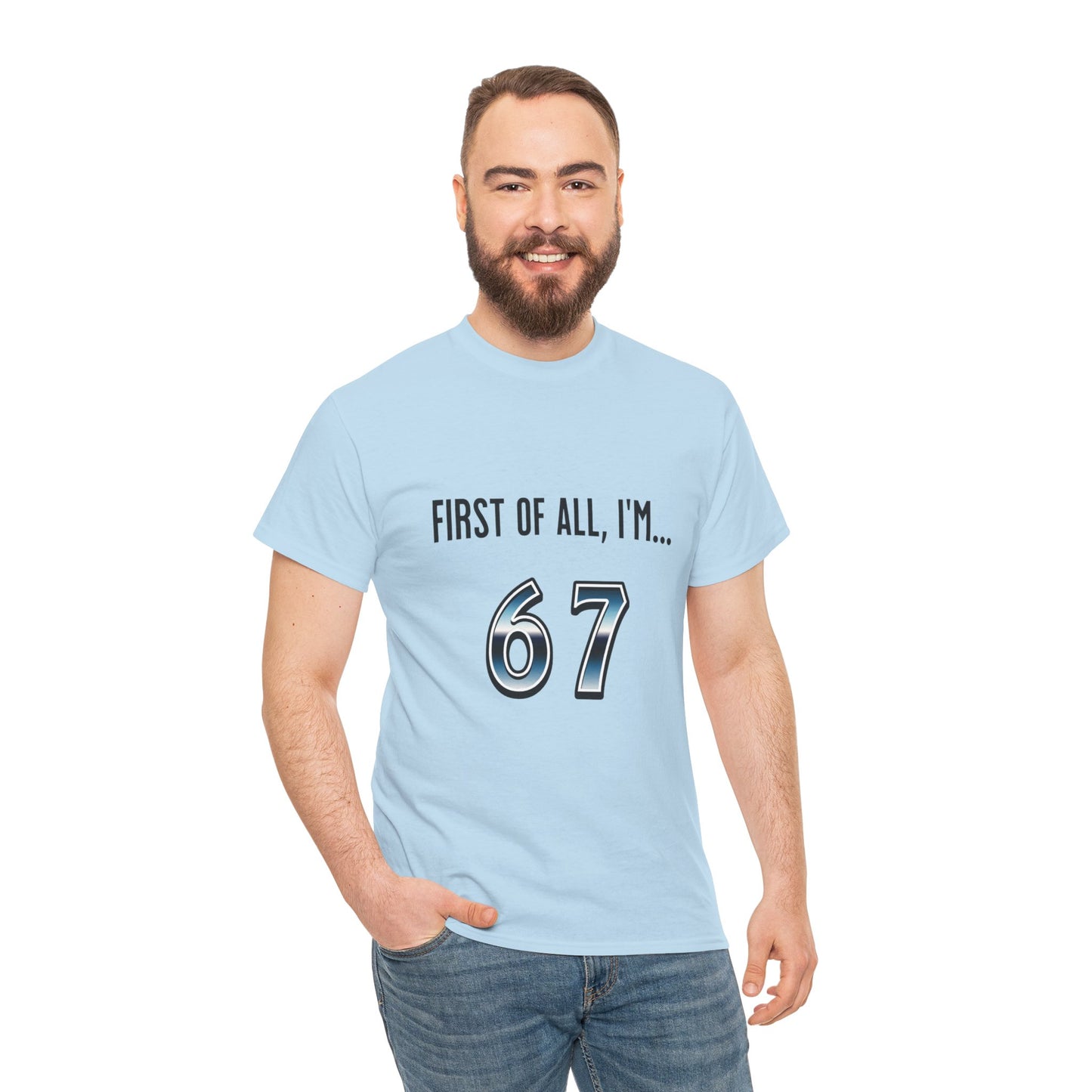 67 T-Shirt | Retro Number Graphic Tee