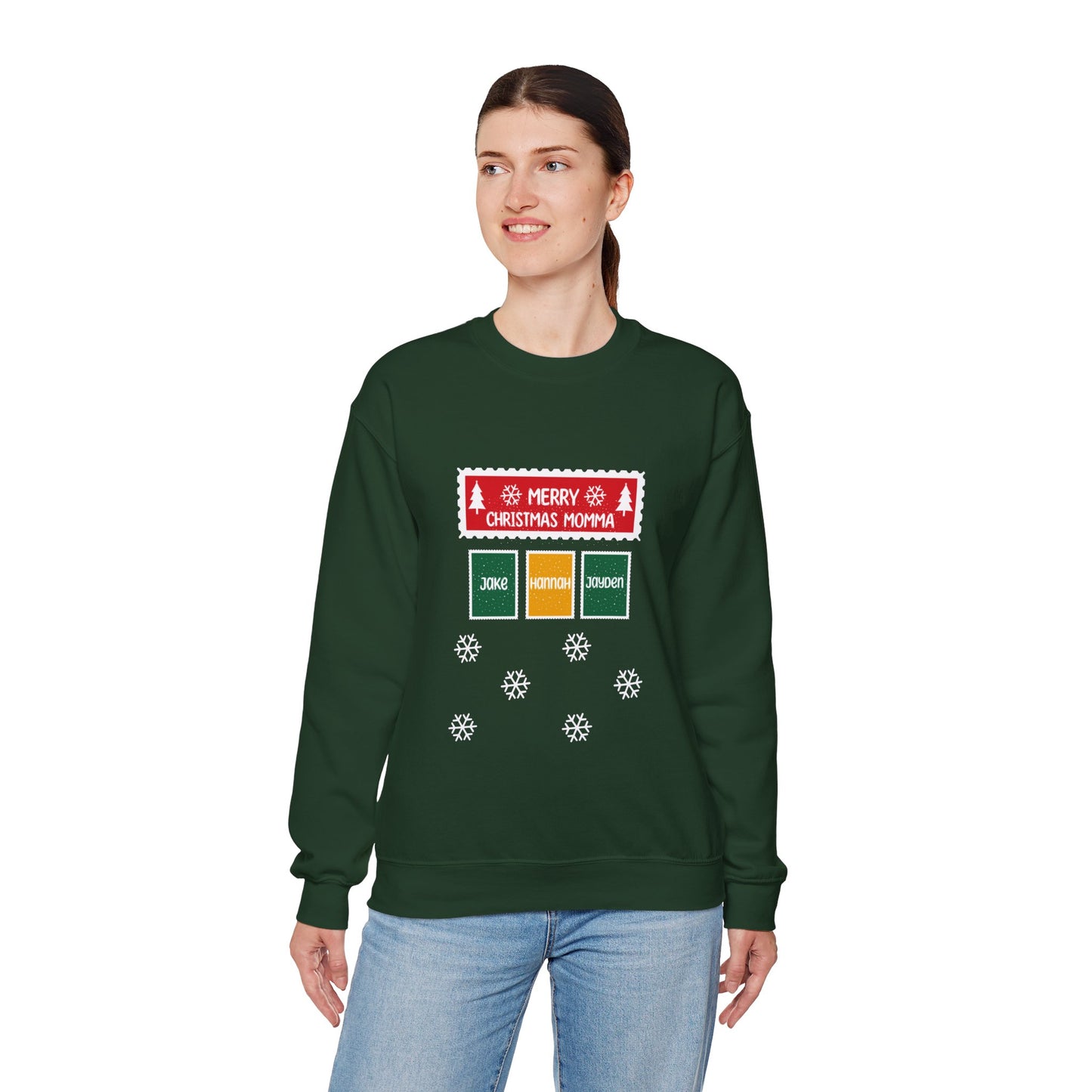 Mom's Christmas Sweater — Women's Holiday Crewneck