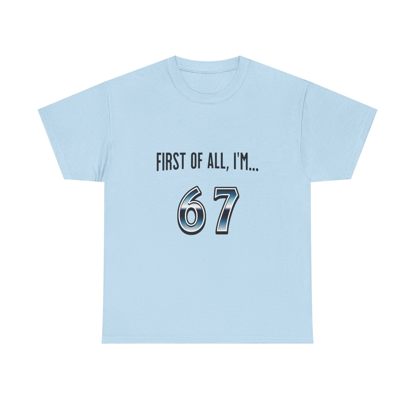 67 T-Shirt | Retro Number Graphic Tee