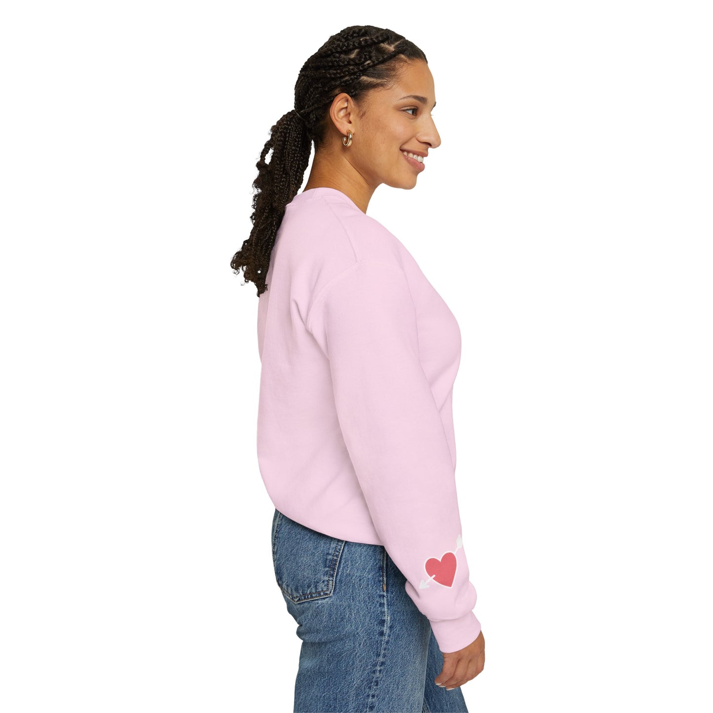 Valentine Couple Sweatshirt — Romantic Valentine's Day Gift