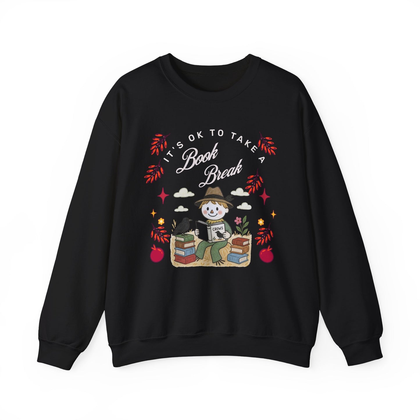 Book Lover Sweatshirt, Reading Enthusiast, Retro Fall Sweatshirt, Comfy Bookworm Pullover, Literary Gift Shirt, Unisex, Reading Sweatshirt