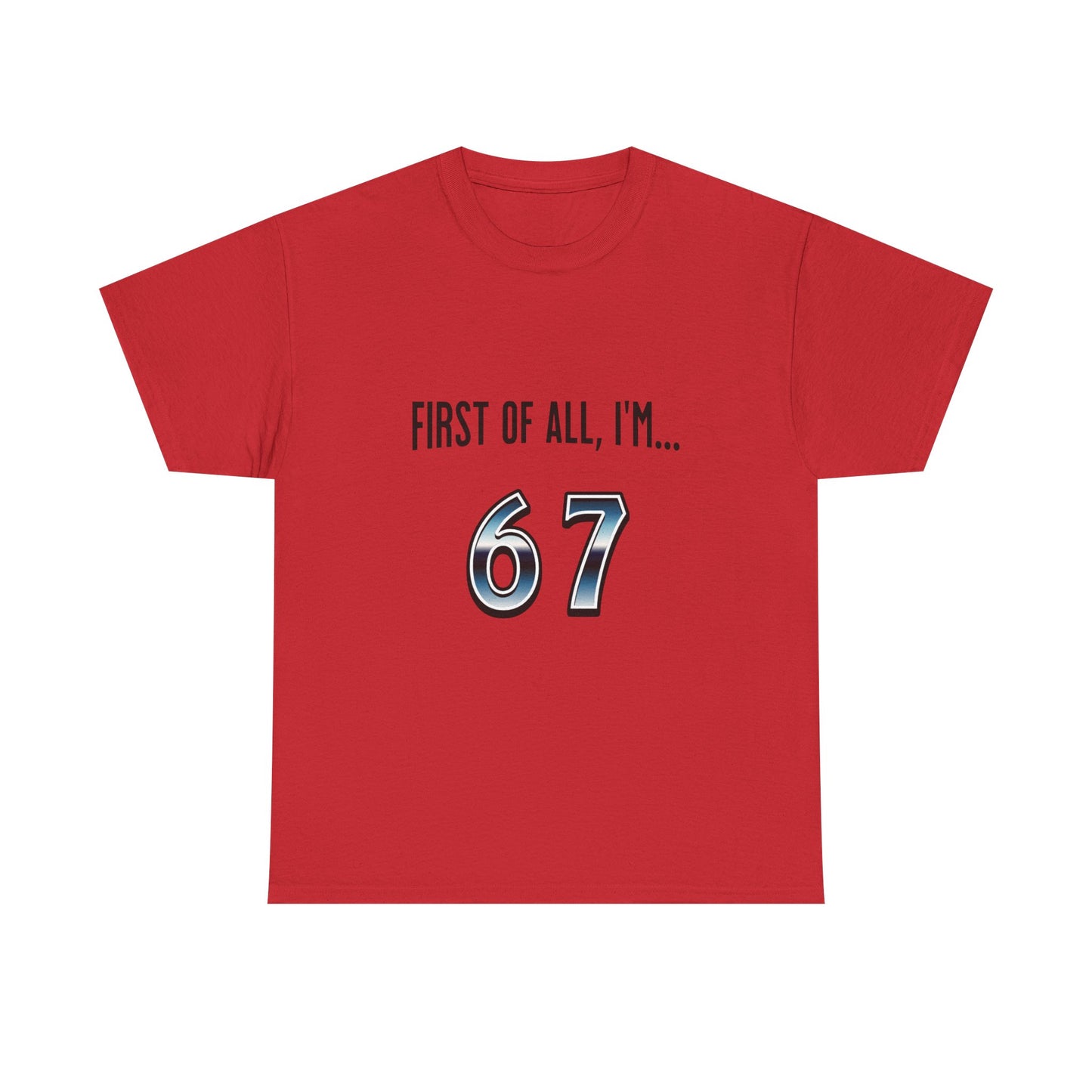 67 T-Shirt | Retro Number Graphic Tee