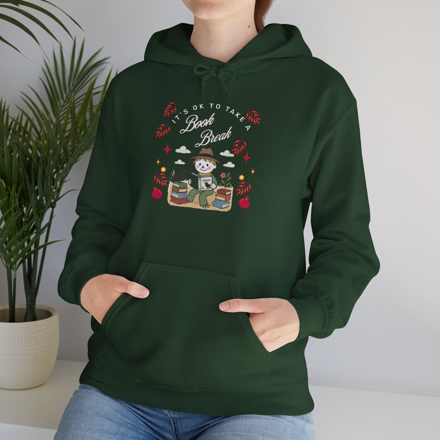 Book Lover Hoodie -Fall Outfit, Fall Hoodie for Book lovers
