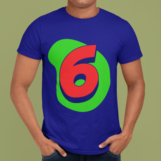 Funny Halloween Number 6 Unisex T-Shirt