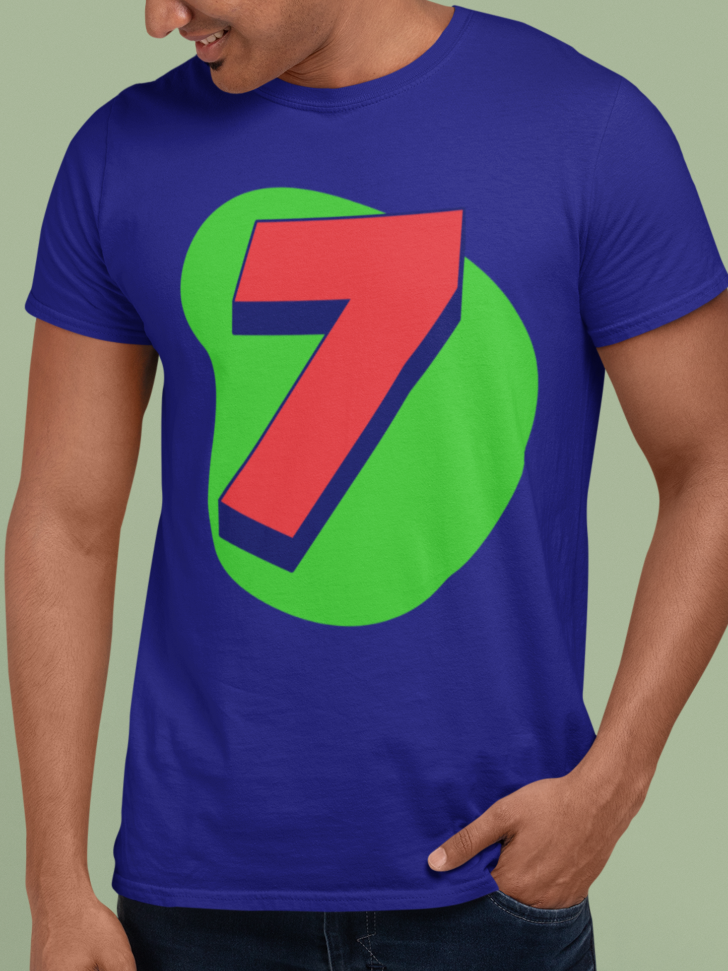 Funny Halloween Number 7 T-Shirt
