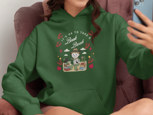 Book Lover Hoodie -Fall Outfit, Fall Hoodie for Book lovers