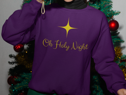 Oh Holy Night Christmas Sweatshirt