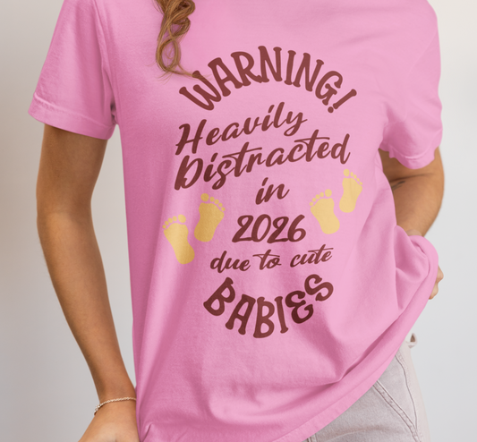 Twin Baby Announcement T-shirt — Pregnancy Reveal Tee