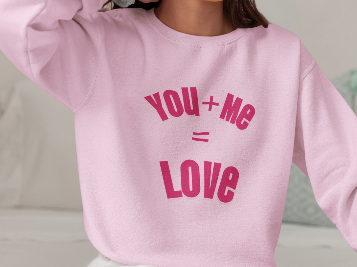 Valentine Couple Sweatshirt — Romantic Valentine's Day Gift
