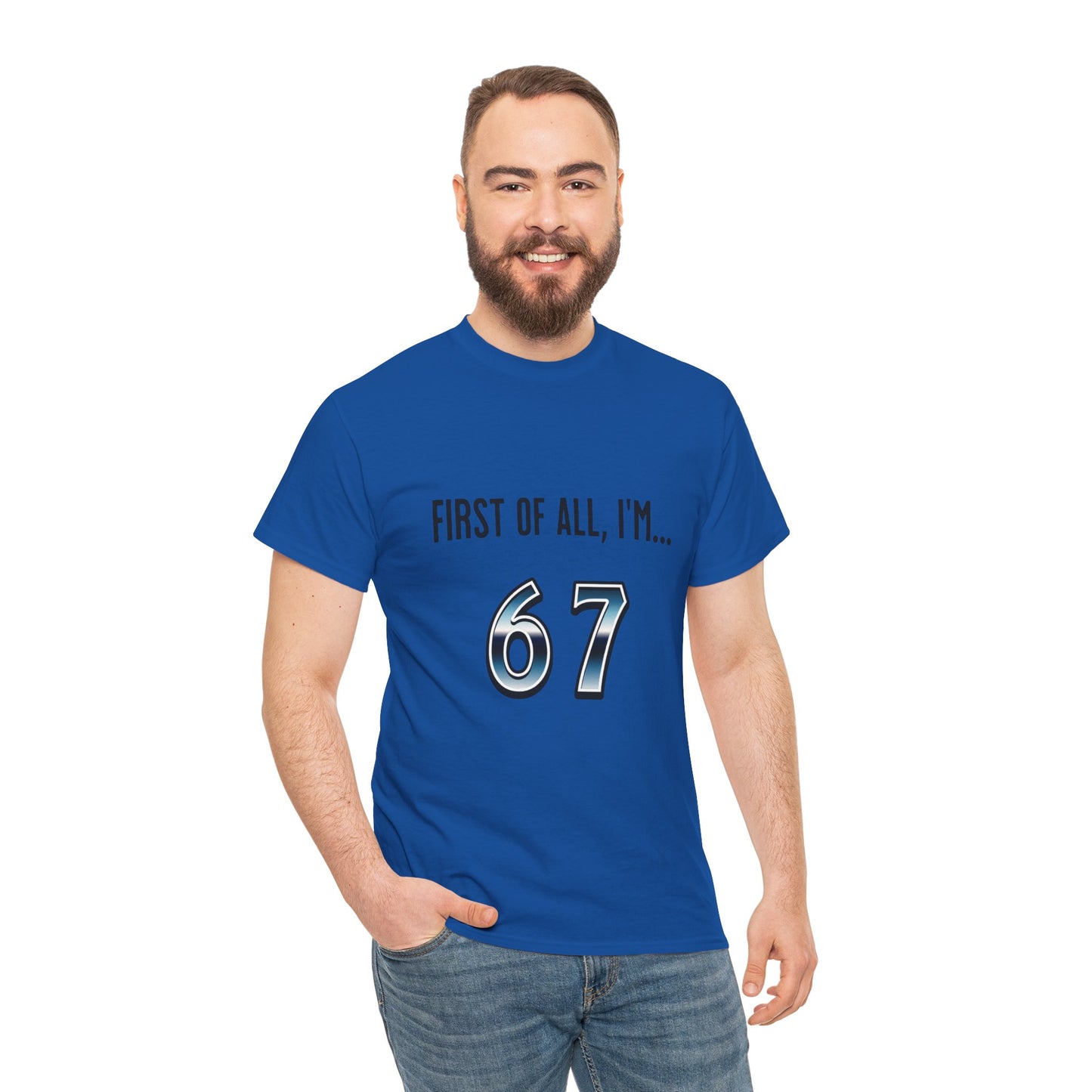 67 T-Shirt | Retro Number Graphic Tee