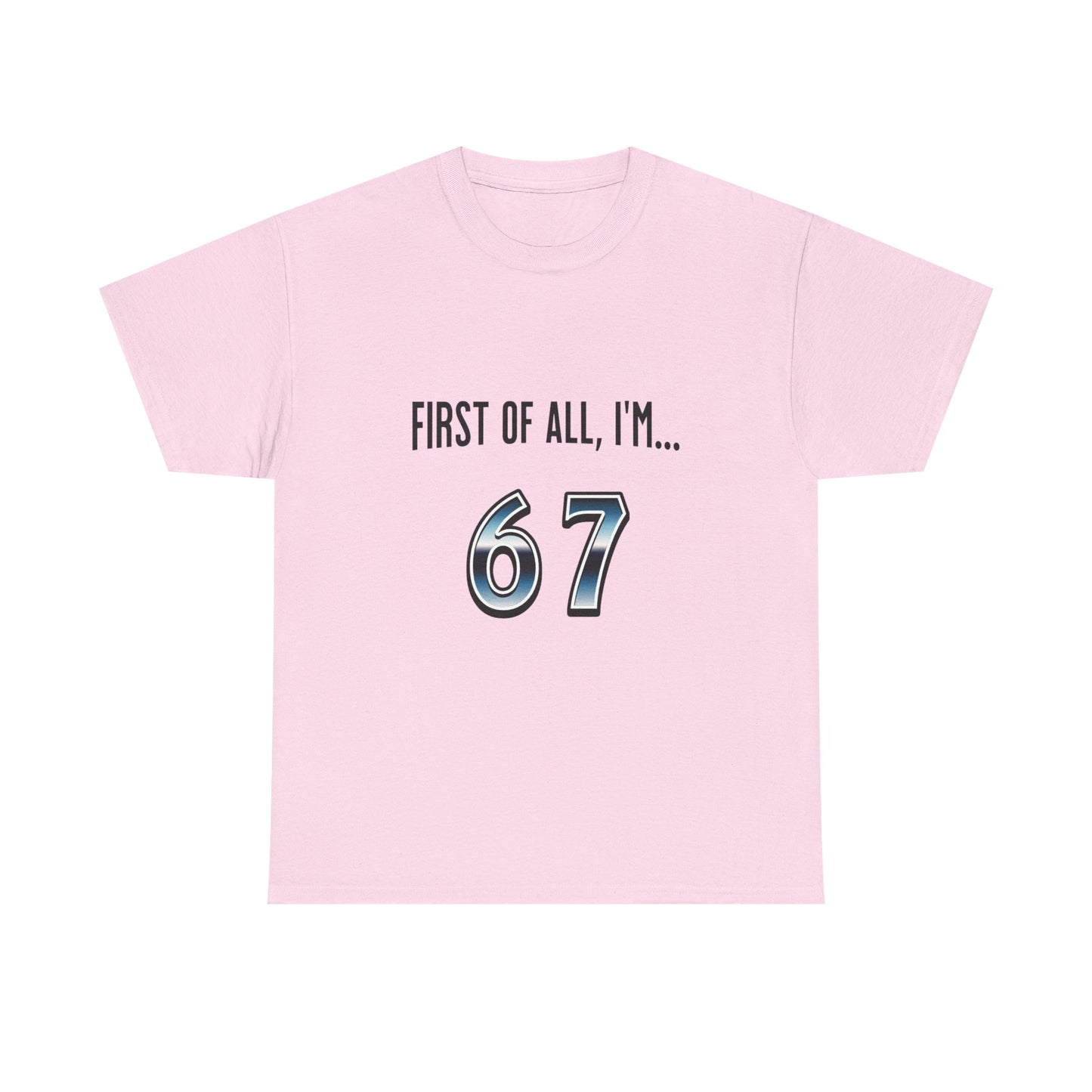 67 T-Shirt | Retro Number Graphic Tee