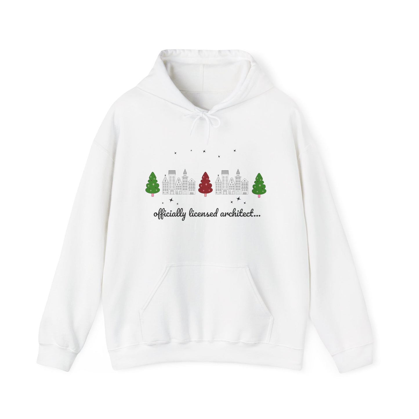 Architect Holiday Unisex Hoodie Sweatshirt - Christmas Gift