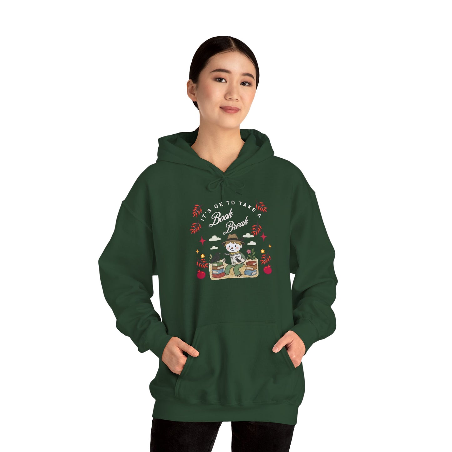 Book Lover Hoodie -Fall Outfit, Fall Hoodie for Book lovers