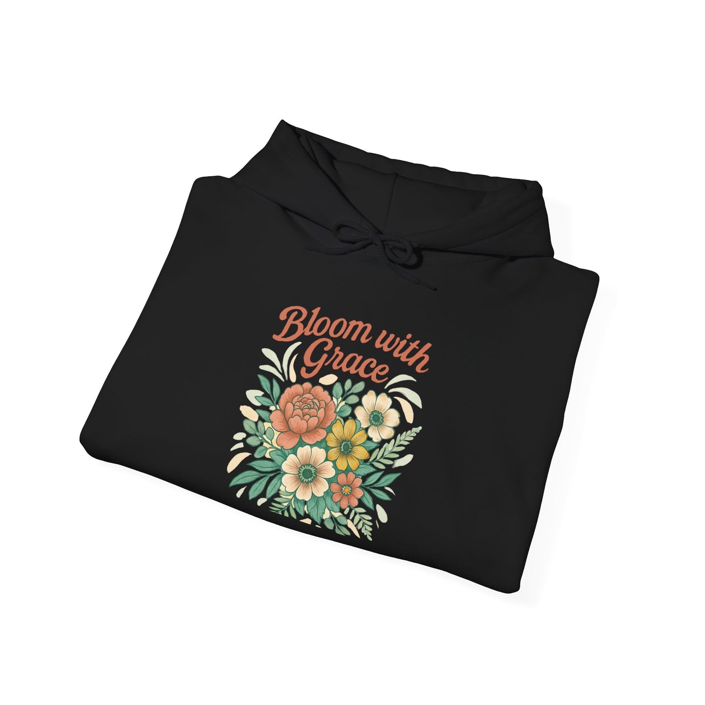 Modern Floral Unisex Hoodie Sweatshirt, Cozy Sweater, Great Gift for Women, Women's Winter Fashion, Flower Pattern Top, Gift for Her, Floral