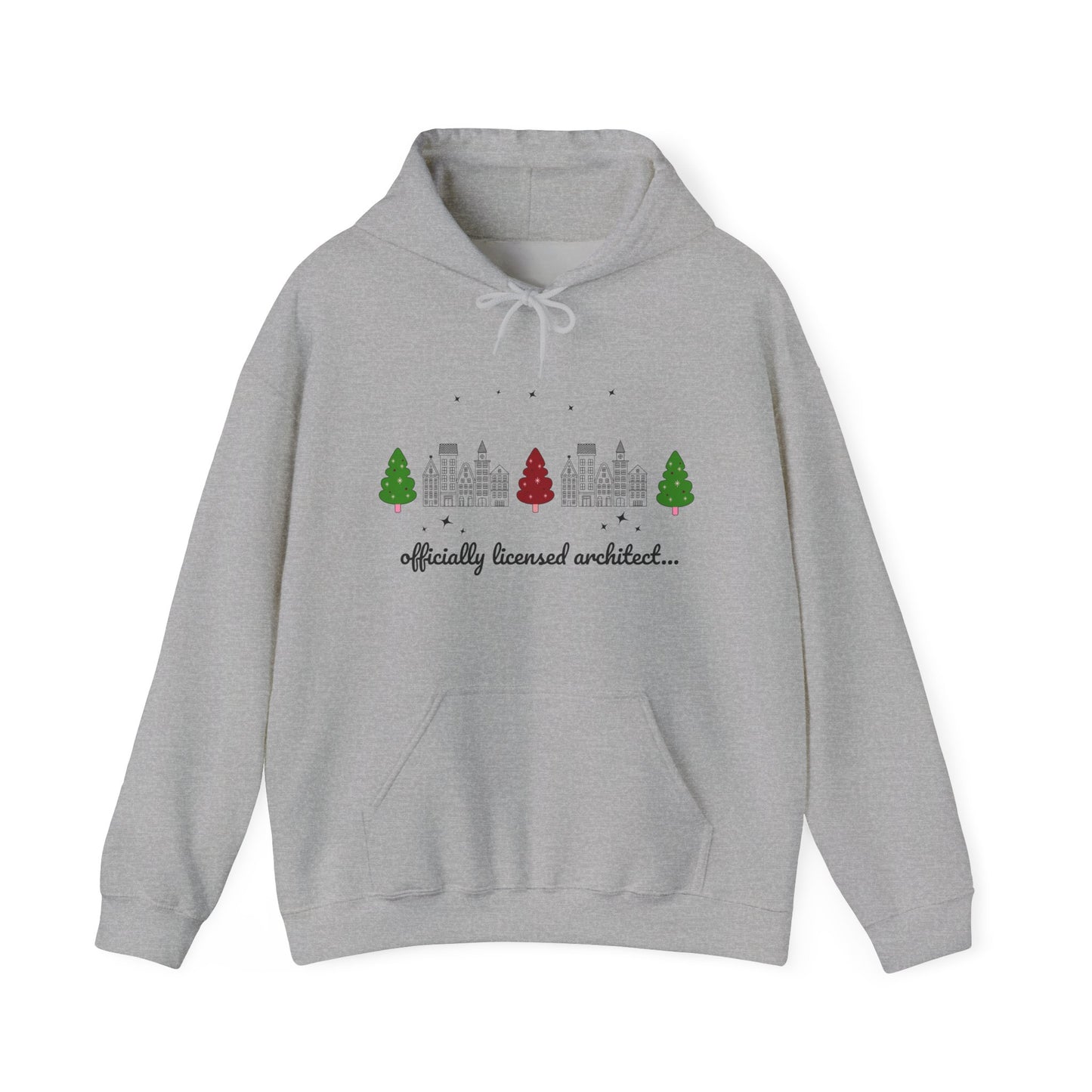 Architect Holiday Unisex Hoodie Sweatshirt - Christmas Gift