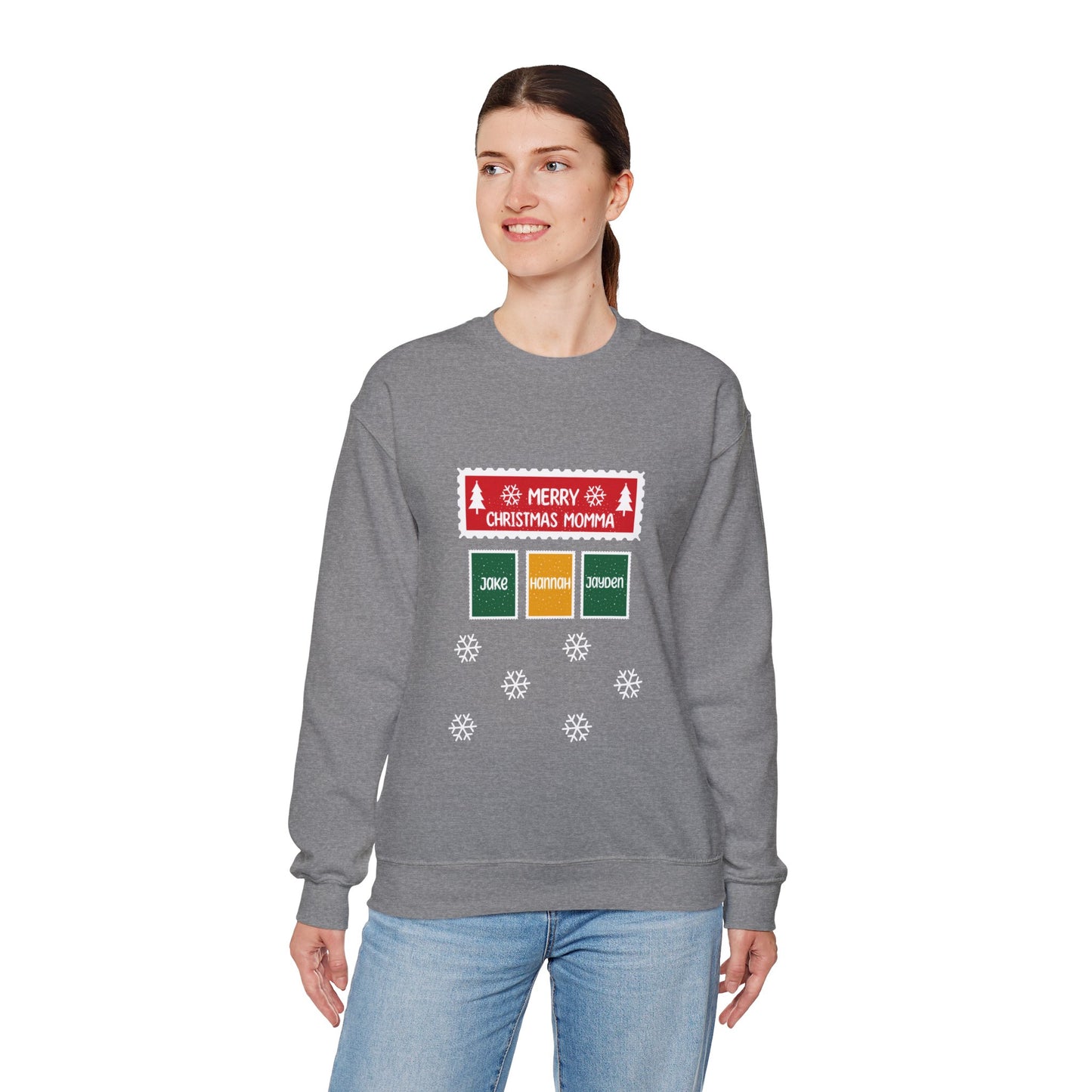 Mom's Christmas Sweater — Women's Holiday Crewneck