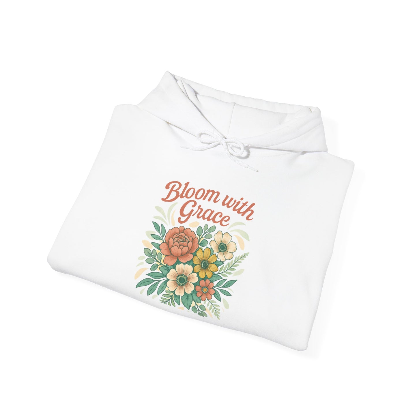Modern Floral Unisex Hoodie Sweatshirt, Cozy Sweater, Great Gift for Women, Women's Winter Fashion, Flower Pattern Top, Gift for Her, Floral