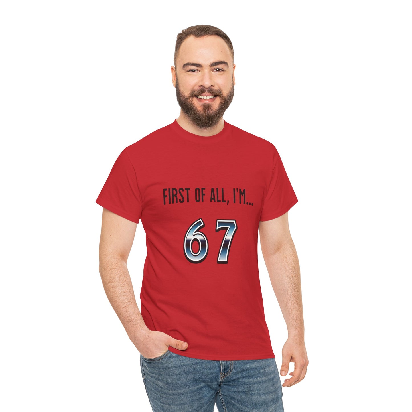 67 T-Shirt | Retro Number Graphic Tee