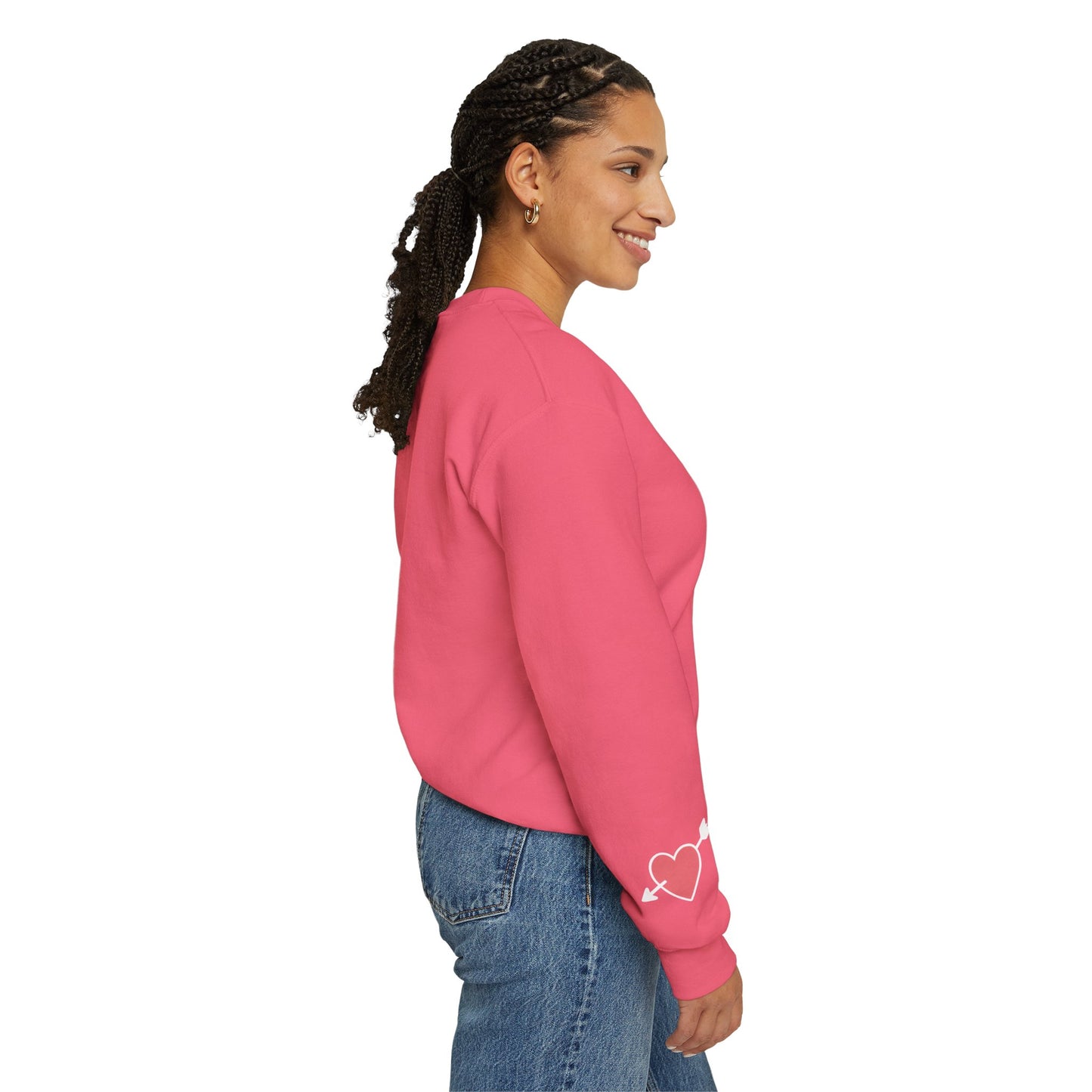 Valentine Couple Sweatshirt — Romantic Valentine's Day Gift