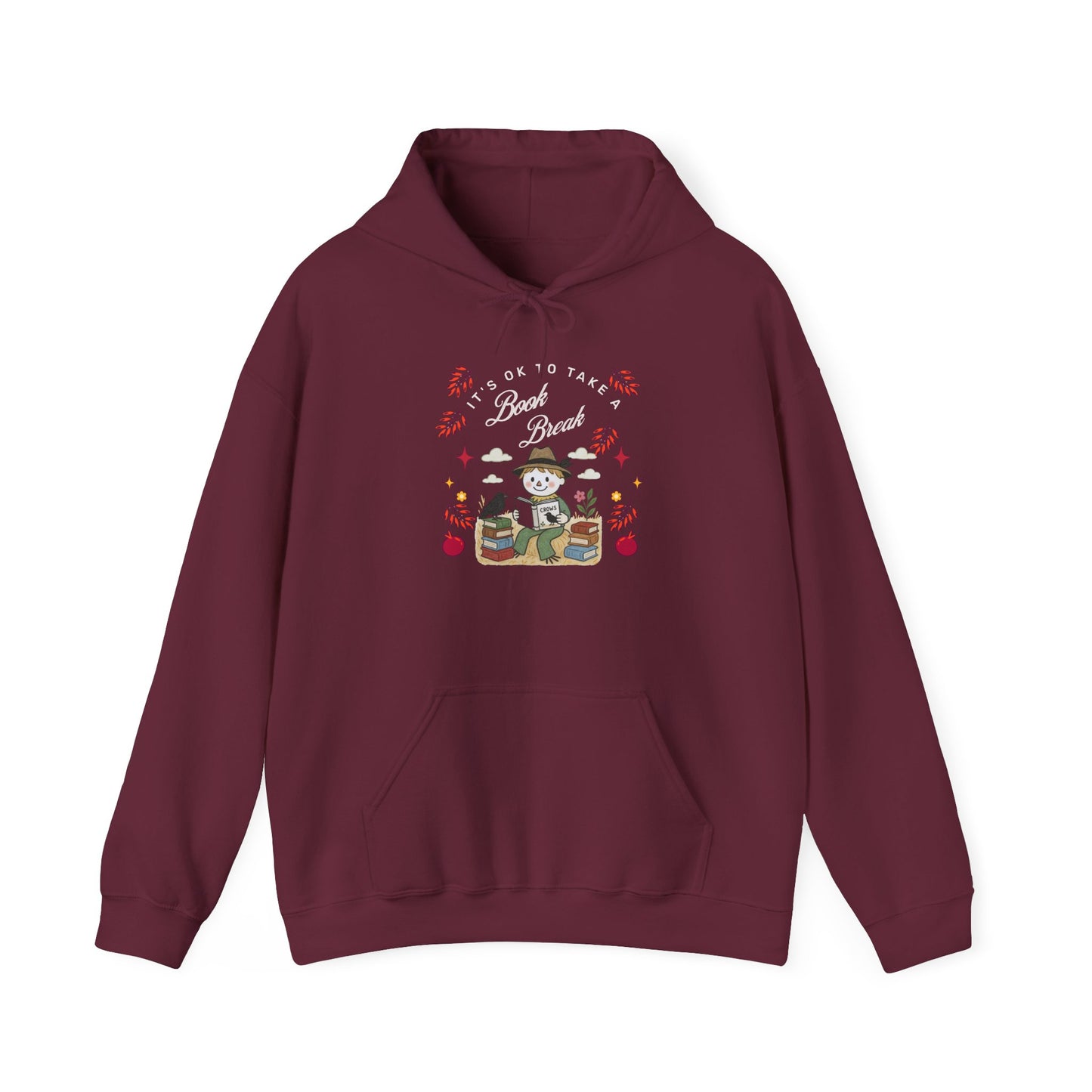 Book Lover Hoodie -Fall Outfit, Fall Hoodie for Book lovers