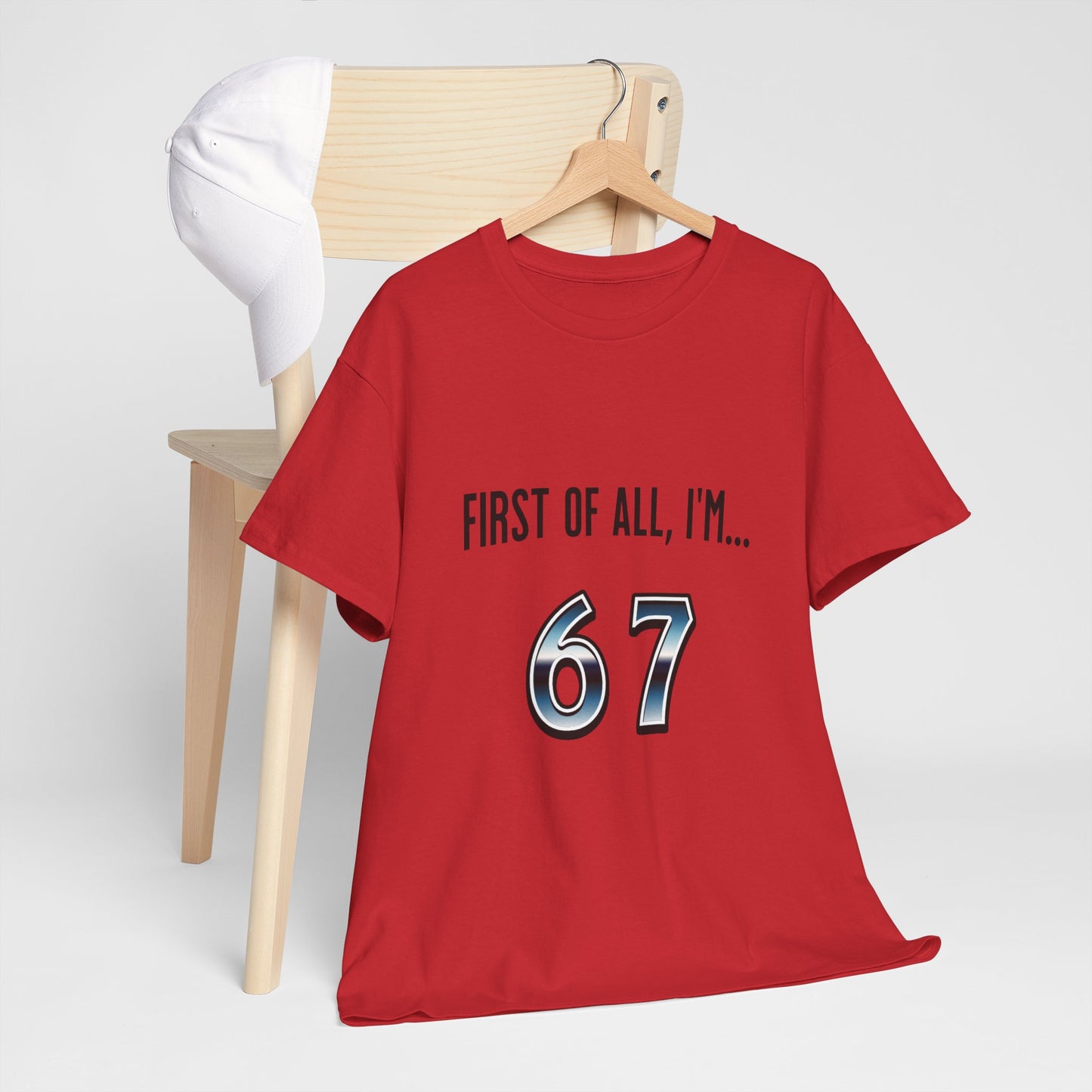 67 T-Shirt | Retro Number Graphic Tee