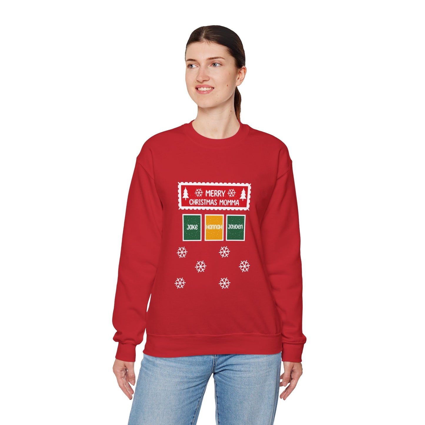 Mom's Christmas Sweater — Women's Holiday Crewneck