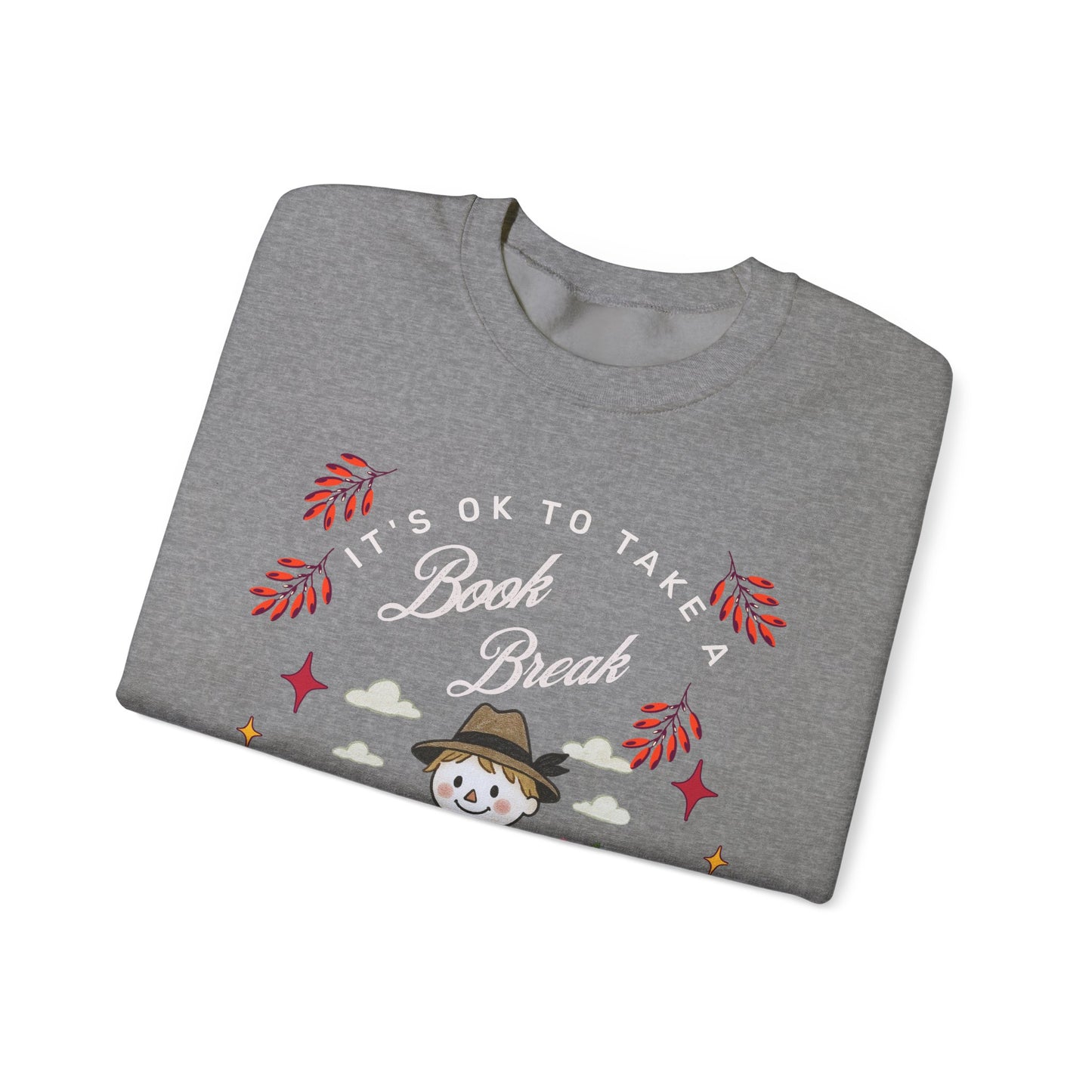 Book Lover Sweatshirt, Reading Enthusiast, Retro Fall Sweatshirt, Comfy Bookworm Pullover, Literary Gift Shirt, Unisex, Reading Sweatshirt