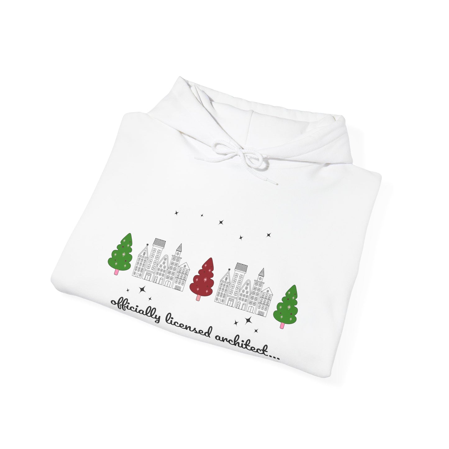 Architect Holiday Unisex Hoodie Sweatshirt - Christmas Gift